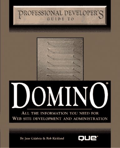 Book cover for Professional Developer's Guide to Domino