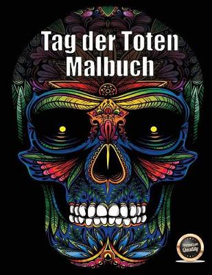 Cover of Tag der Toten Malbuch
