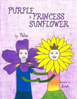 Book cover for Purple & Princess Sunflower