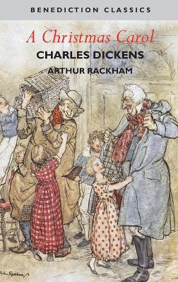 Book cover for A Christmas Carol (Illustrated in Color by Arthur Rackham)