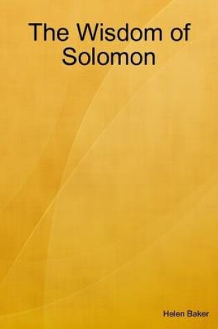 Cover of The Wisdom of Solomon