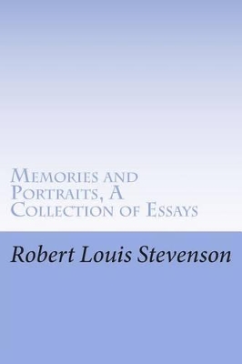 Book cover for Memories and Portraits, a Collection of Essays