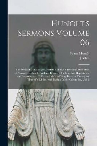 Cover of Hunolt's Sermons Volume 06