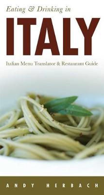 Book cover for Eating & Drinking in Italy