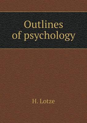 Book cover for Outlines of psychology