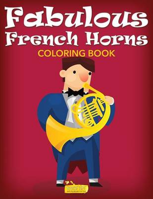 Book cover for Brass Instruments Are Fab! a Coloring Book