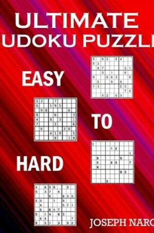 Cover of Ultimate Sudoku Puzzle Easy To Hard