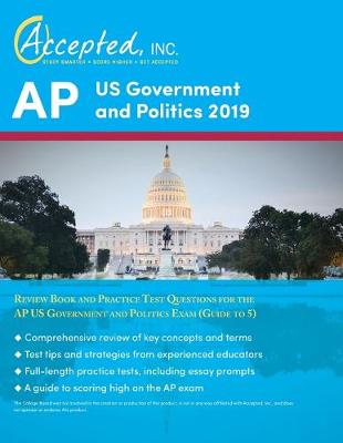 Book cover for AP US Government and Politics 2019