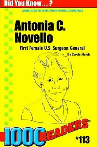 Cover of Antonia C. Novello