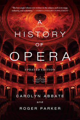 Book cover for A History of Opera