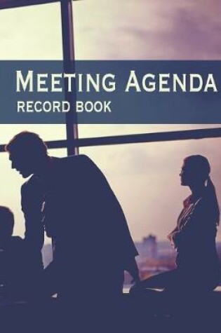 Cover of Meeting Agenda Record Book