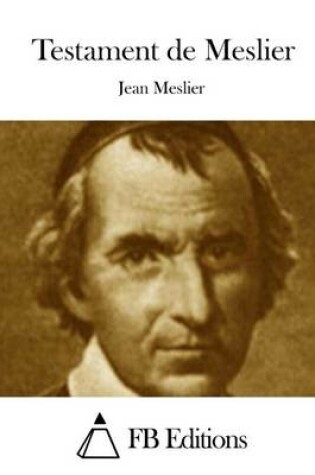 Cover of Testament de Meslier