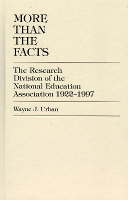 Book cover for More Than The Facts