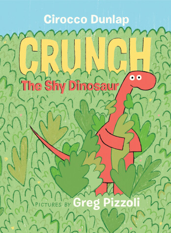 Book cover for Crunch the Shy Dinosaur