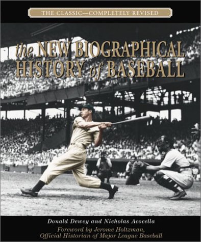 Book cover for The Biographical History of Baseball