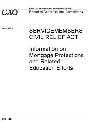 Book cover for ServiceMemebers Civil Relief Act