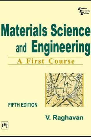 Cover of Materials Science and Engineering