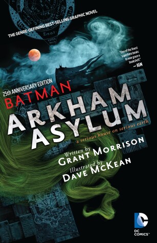 Book cover for Batman: Arkham Asylum 25th Anniversary