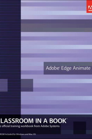 Cover of Adobe Edge Animate Classroom in a Book