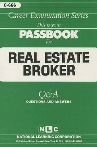 Cover of Real Estate Broker