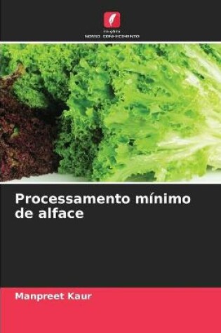 Cover of Processamento mínimo de alface