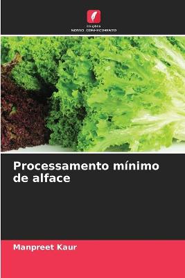 Book cover for Processamento mínimo de alface