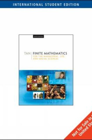 Cover of Finite Mathematics for the Managerial, Life, and Social Sciences