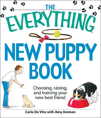 Book cover for The Everything New Puppy Book