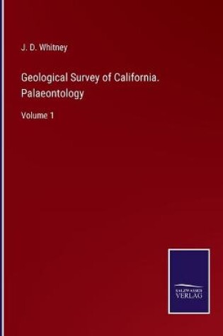 Cover of Geological Survey of California. Palaeontology