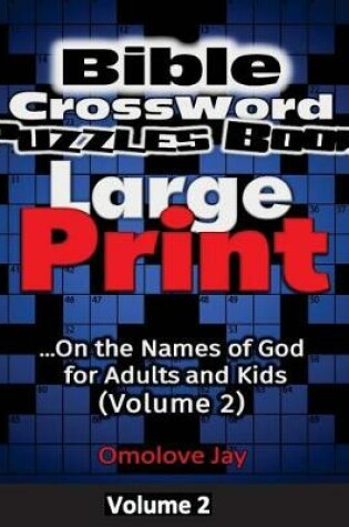 Cover of Bible Crossword Puzzles book Large Print