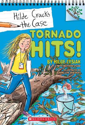 Book cover for Tornado Hits!: A Branches Book (Hilde Cracks the Case #5)