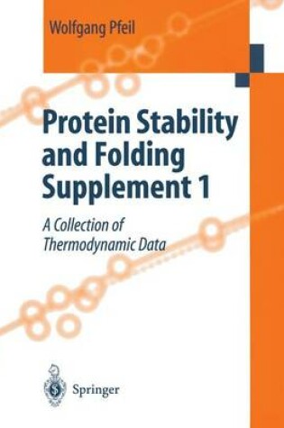 Cover of Protein Stability and Folding Supplement 1