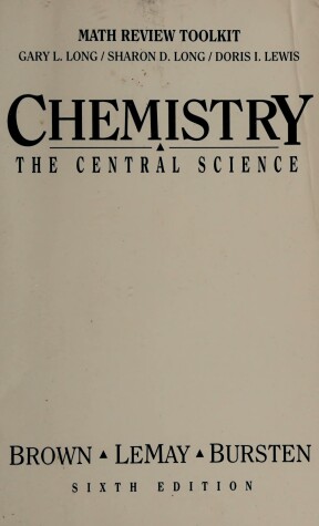 Cover of Sm Chemistry Math Review Toolkit