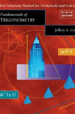 Cover of Student Solutions Manual for Fundamentals of Trigonometry