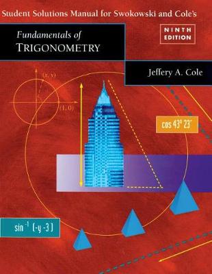 Cover of Student Solutions Manual for Fundamentals of Trigonometry