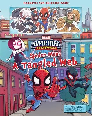 Book cover for Marvel's Super Hero Adventures Spider-Man: A Tangled Web