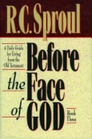 Cover of Before the Face of God
