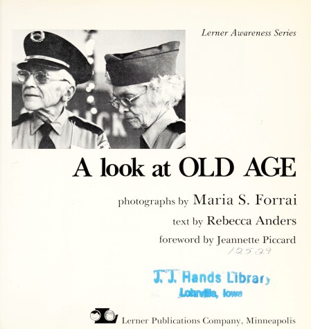 Cover of A Look at Ageing