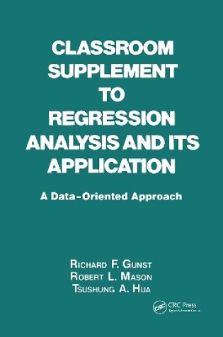 Cover of Classroom Supplement to Regression Analysis and its Application