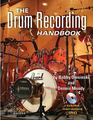 Book cover for The Drum Recording Handbook