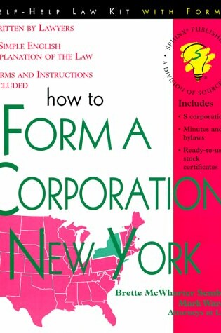 Cover of How to Form a Corporatiobn in