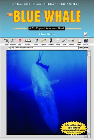 Book cover for The Blue Whale