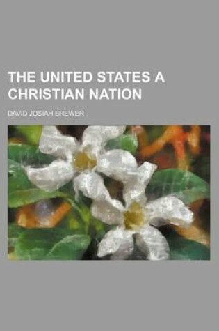 Cover of The United States a Christian Nation