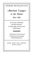 Book cover for American Voyages to the Orient, 1690-1865