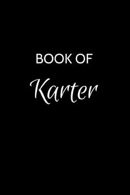 Book cover for Book of Karter