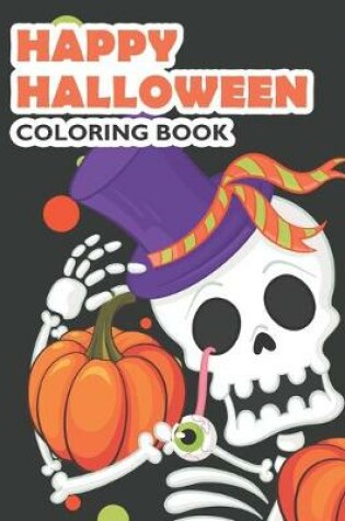 Cover of Happy HALLOWEEN coloring book