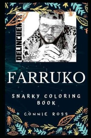 Cover of Farruko Snarky Coloring Book