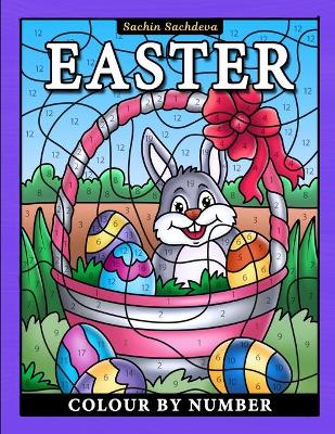Book cover for Easter Colour by Number