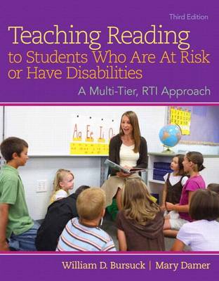 Book cover for Teaching Reading to Students Who Are at Risk or Have Disabilities, Enhanced Pearson Etext with Loose-Leaf Version -- Access Card Package