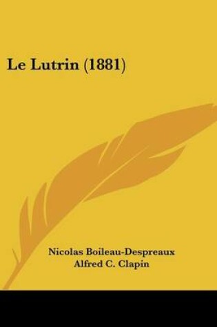 Cover of Le Lutrin (1881)